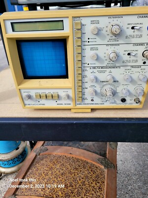 Sc3080 Sencore sc 3080 oscilloscope wave form analyzerThis is a Sencore 80mhz ...