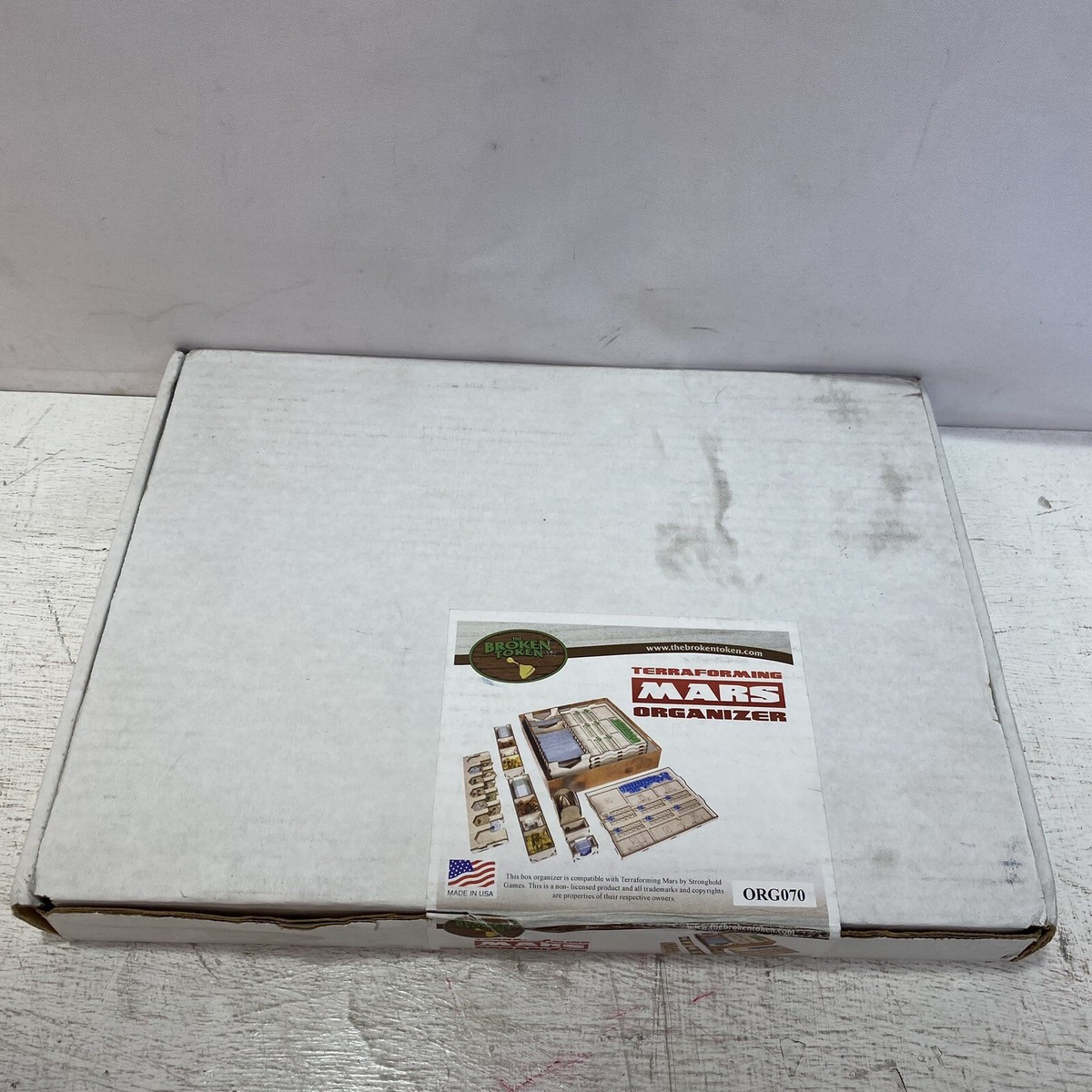 The Broken Token Box Organizer for Terraforming Mars Organizer | eBay 