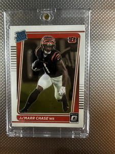 2021 Panini Donruss Optic - Rated Rookie Holo Prizm #207 Ja'Marr Chase (RC)