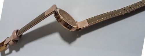 Armani AR2512 Ladies Watch NUDE Band. DIAL MOTHER OF PEARL very little wear - Picture 5 of 10