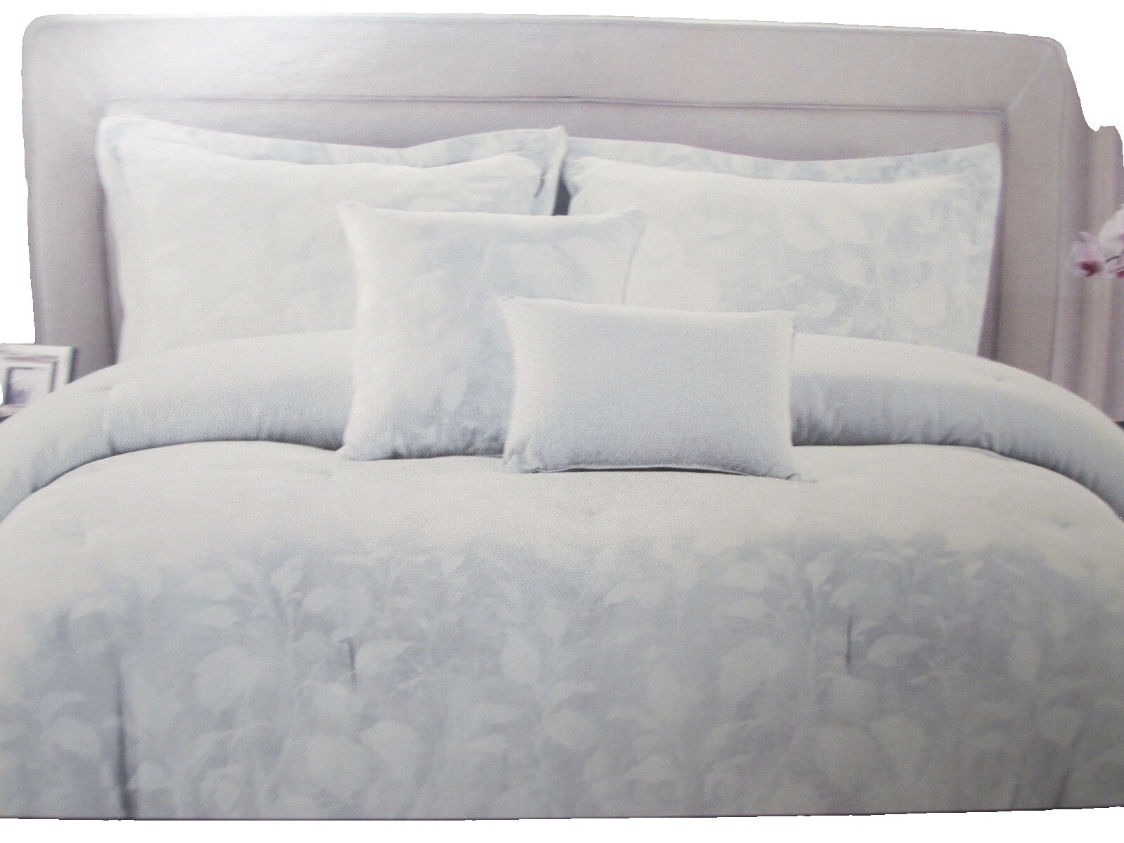 Fundas de edredón Floral blanca Nicole Miller y Juegos de Cama