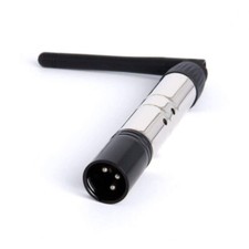 2.4G Wireless DMX512 Transmitter w/ 3-pin Male Port 1TX Power Adapter sz