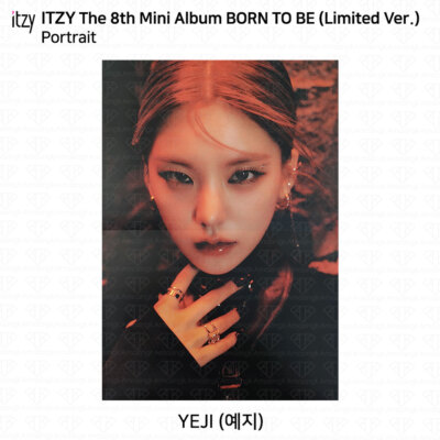 ITZY The 8th Mini Album Born To Be Limited Ver Photocard 2cut Film