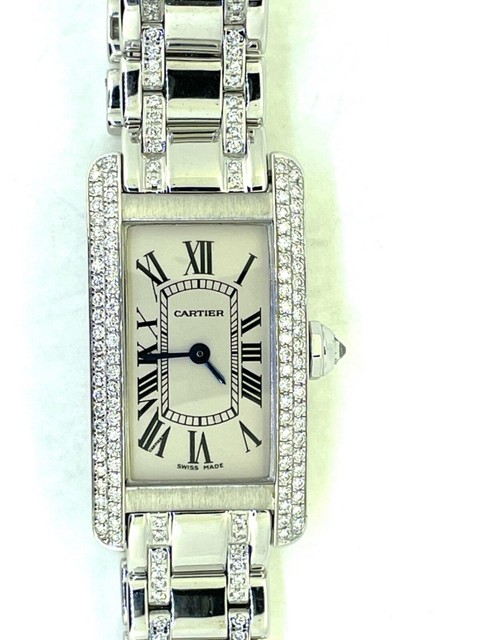 Cartier Tank Française White Women's 