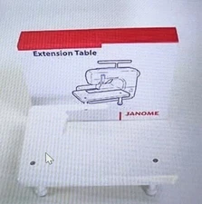 Janome Resin Extension Table for 900CP, 900CPX, 1000CP, 1000CPX