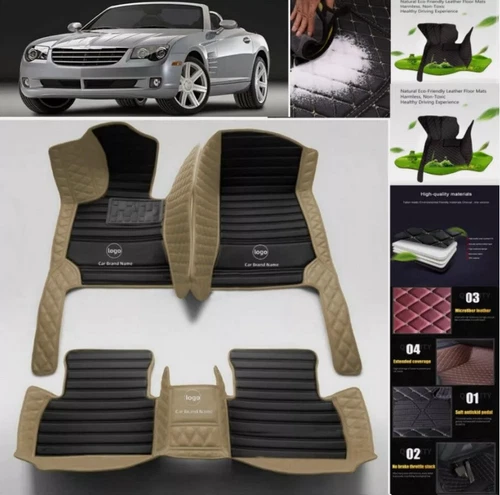 For Chrysler crossfire 2004-2008 Car Floor Mats Custom All Weather Waterproof - Imagen 3 de 36