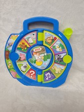 2015 Fisher-Price Spinning Talking Learning Farm Animal Learning Toy 9"