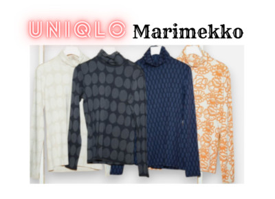 UNIQLO Marimekko HEATTECH Turtleneck T M L XL  Japan