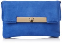 Van Dal Women's Bluebell Clutch Blue Cobalt Suede Van Dal Women's Bluebell Clutch Blue Cobalt Suede