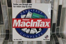 Quicken MacInTax 1997 Tax Year For Mac OS 7.6 to 9.x