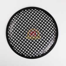 2 x 10  INCH GRILL WAFFLE SPEAKER SUB WOOFER SPEAKER GRILLS