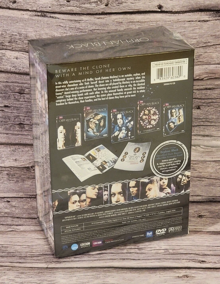 ORPHAN BLACK The Complete Series Seasons 1-5 ( DVD 15-Disc Set ) Brand New USA - Image 3 of 3