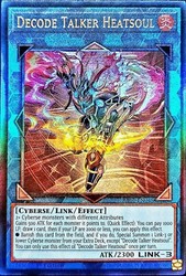 Decode Talker Heatsoul (Prismatic Ultimate Rare) - 25th Anniversary Rarity Collection