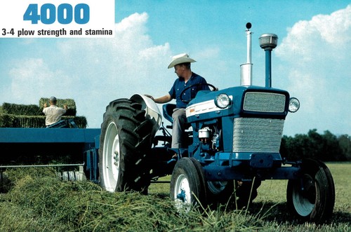 Ford New Size Tractors Brochure Early Model 2000 3000 4000 5000 Commander 6000 - Picture 6 of 9