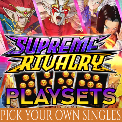 *4er SET* Supreme Rivalry BT13 (C-UC / Nicht-Folie / DBSCG)