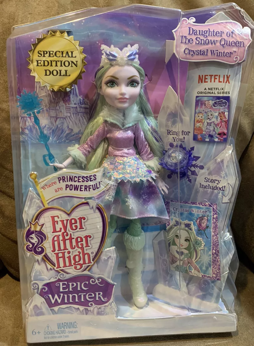 EVER AFTER HIGH EPIC WINTER DOLL SPECIAL EDITION RARE DAUGHTER OF SNOW  WHITE!!