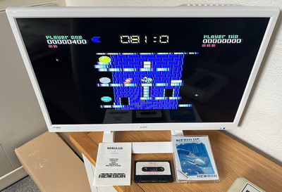 Hewson Nebulus Commodore 64 Kassettenspiel - funktionstüchtig -  Retro Geschenkidee  