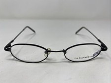 LA LUNNETTE F200 BLACK 44-21-135 Metal Full Rim Eyeglasses Frame AG25