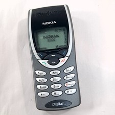 Vintage Nokia 8260 grey Cell Phone Non-Working Sample Collector's display