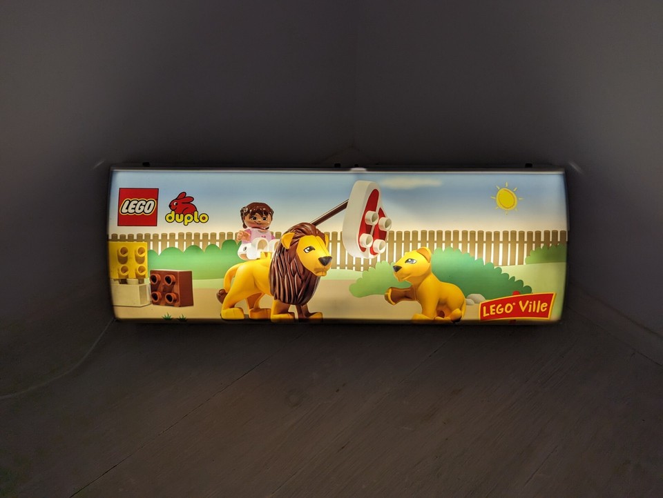 Lego Light Store Display - Advertising Signboard - Promo Duplo ...