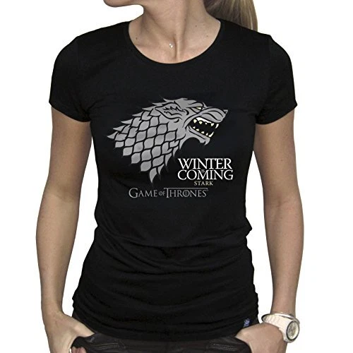 GAME OF THRONES T Shirt Winter Is Coming Femme NEW eBay