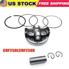 78mm STD BORE Forged Moly Piston Kit For Honda CRF 250 R CRF 250 X Listed