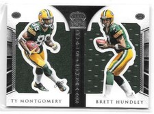 Montgomery Hundley 2015 Crown Royale Dual Silhouettes  NrMt #DSTYBH Ser #51/99
