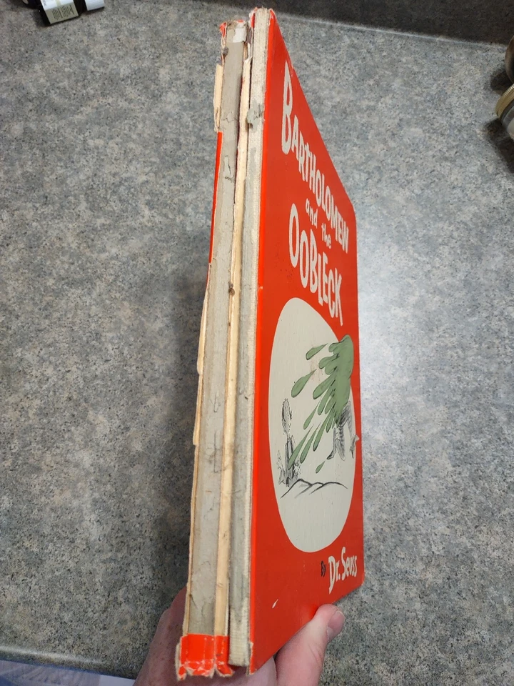 Dr. Seuss Bartholomew and the Oobleck 1949 First Edition Vintage Childrens Book  - Image 3 of 4