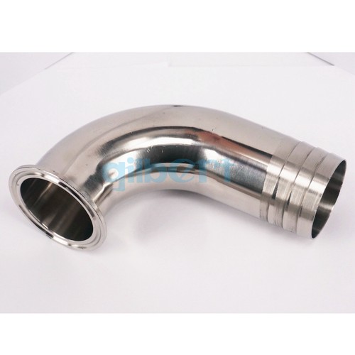 1.5" 2" Tri Clamp x 19-102mm Hose Barbed 304 Stainless Sanitary Elbow Fittings - Picture 3 of 50