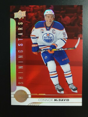 2017-18 Upper Deck Shining Stars Centers Red #SSC3 Connor McDavid 