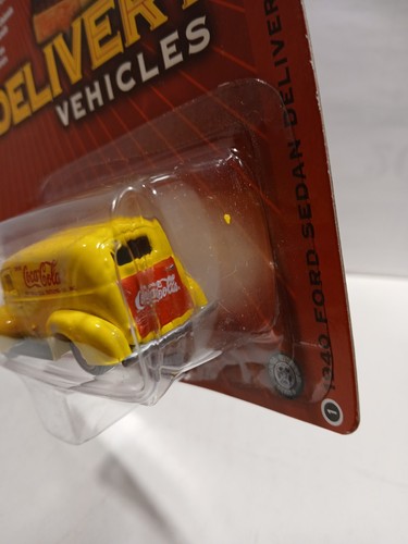 JOHNNY LIGHTNING 1:64 Scale Coca Cola 1940 FORD PANEL DELIVERY Diecast - Picture 2 of 3