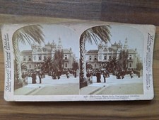 Antique Stereoview Photograph Card. The Casino Monte Carlo