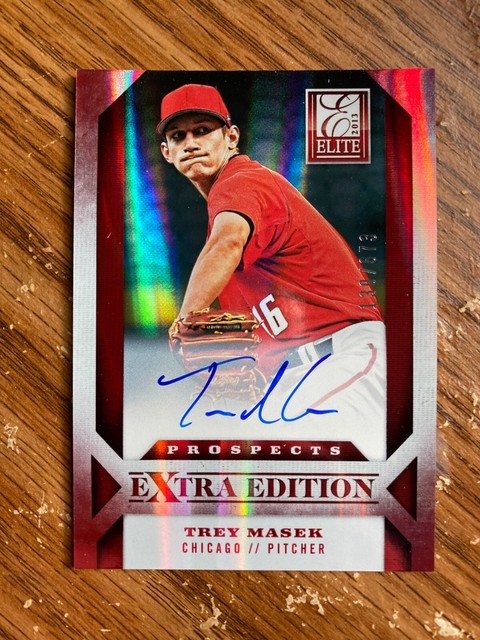 2013 Elite Extra Edition TREY MASEK Prospects Auto 130/673 Cubs
