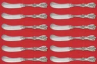 Francis I by Reed & Barton Old Sterling Silver Butter Spreader FH AS Set of 12