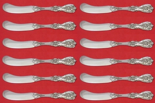 Francis I by Reed & Barton Old Sterling Silver Butter Spreader FH AS Set of 12