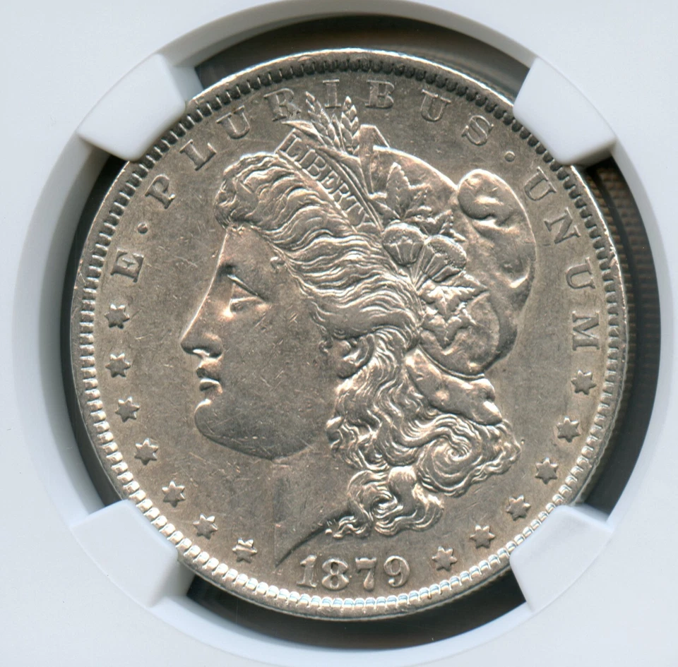 1879 Morgan Silver Dollar NGC XF 40 - Image 3 of 4