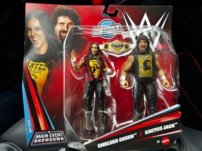 WWE MATTEL Chelsea Green & Cactus Jack MAIN EVENT SHOWDOWN Series 26