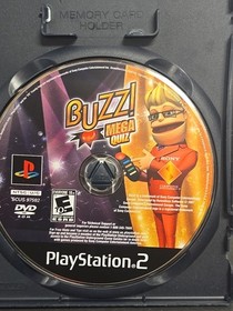 GAME PLAY STATION 2 )(Buzz The Mega Quiz) (Sony PlayStation 2, 2007)