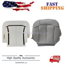 Cubierta de asiento inferior y cojín de espuma para conductor Chevy Silverado 1999 2000 2001 2002