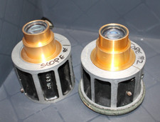 2 Vintage ISCO Optic Cinema Projector Lens Ultra MC 2/85mm 3.35in. Used Free S H