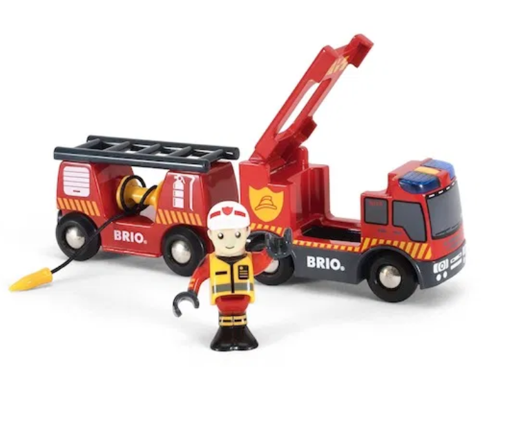 Licht Feuerwehr Leiterfahrzeug Mit Und Sound, Bunt - Bild 2