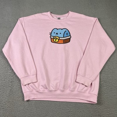 Cool Cats Sweater Unisex Large Pink Treasure Chest NFT Game Logo