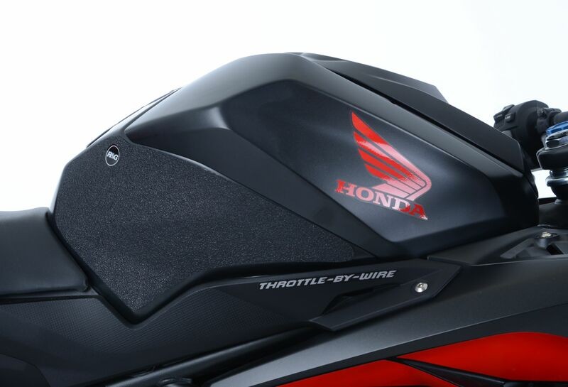 Kit réservoir R&G Honda CBR250RR transparent pour améliorer l'appui en courbe
