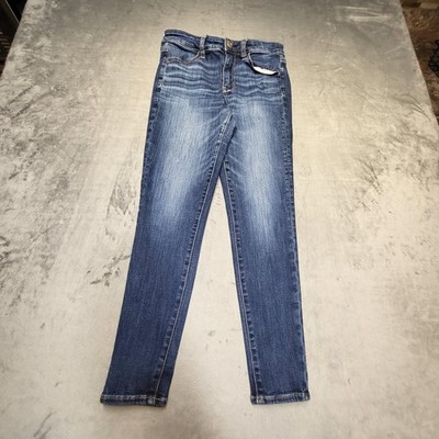 American Eagle Jeans Womens 6 Short Blue High Rise Jegging Slim Stretch