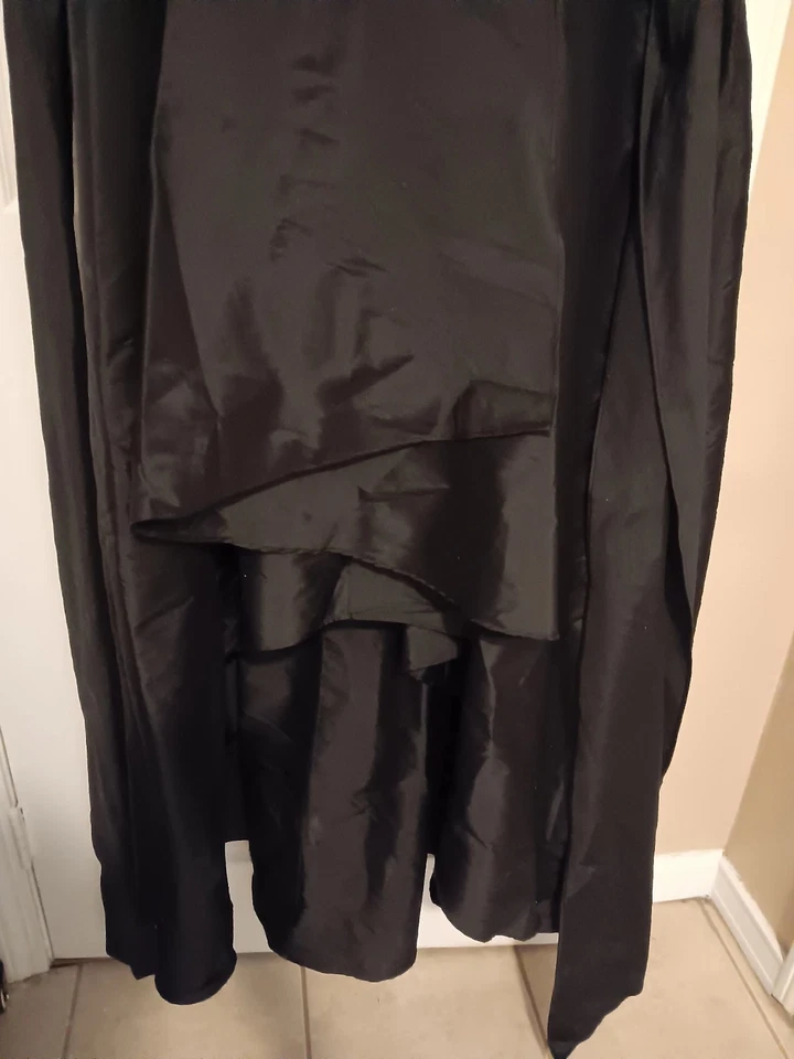 *Adrianna Papell* Vestido formal para mujer, talla 22W, negro, hombros y mangas de encaje Foto 4 de 4