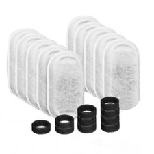 20PCS Pet Water Fountain Filter Sponge Replacement For Cat Drinking Fountain
