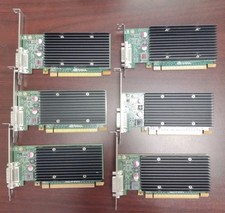 Lot of 6 NVIDIA NVS 300 HP 625629-001 Video Card PCIe 512MB Ships Free