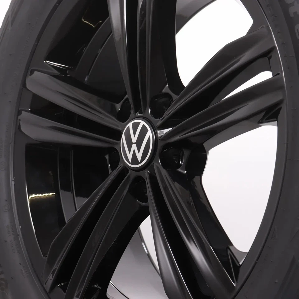 Winterräder 18Zoll VW Tiguan II Original Alufelgen Sebring schwarz 235/55R18 NEU - Bild 4 von 4