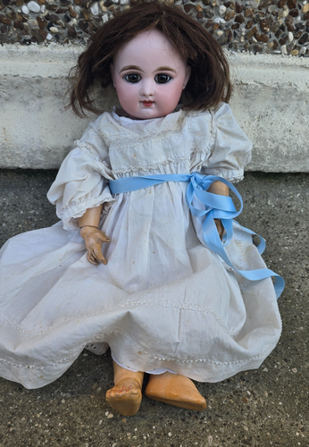 PUPPE RABERY DELPHIEU PORZELLAN 1. EPOCHE GESCHLOSSENER MUND NO2 DOLL BISQUE SIZE - Bild 20 von 20