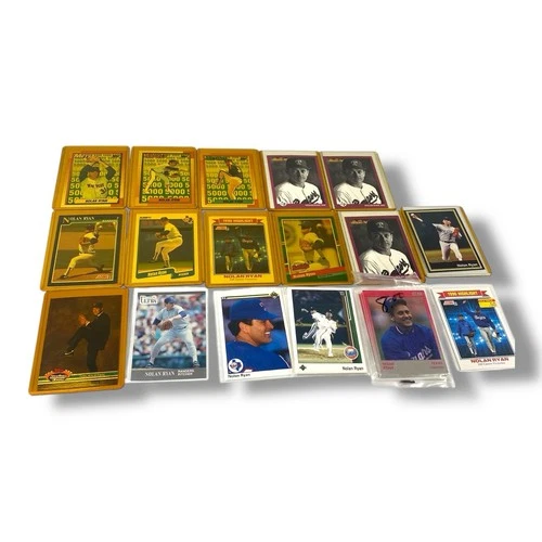 Vintage Toploaded Nolan Ryan Baseball Card Lot